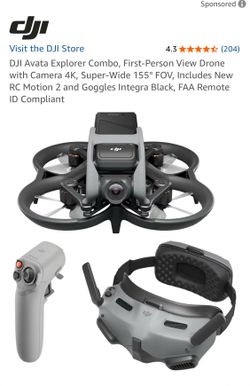 DJI Avata Explorer Combo + 4 Batteries + Hard Case – Like New