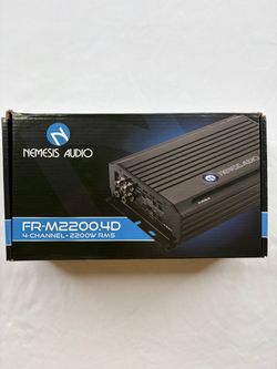 Nemesis Fr-M2200.4 voice amp