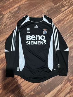 Adidas Real Madrid 2006-2007 third kit long-sleeve jersey