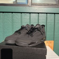 Black Cat Jordan 4s