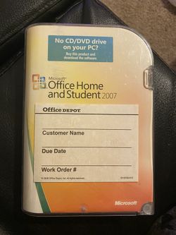 Microsoft Office Home And Student
