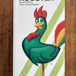 Vintage Kellogg's FROSTED FLAKES Cornelius the Rooster Figure Dark Horse TIN