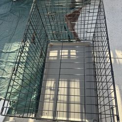 Large dog cage