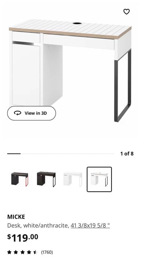 Ikea Desk