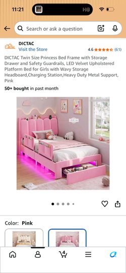 Princess bedroom set twin