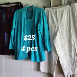 Ladies 4 PC Lot Size XLarge $15