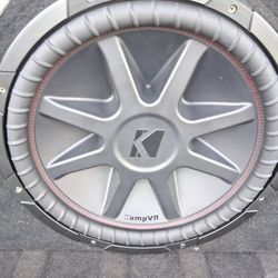 15" SUBWOOFER AND AMP  2500w WORKS GOOD 