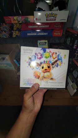 Prismatic Evolutions Pokemon Center Elite Trainer Box (Exclusive) - Small Tear