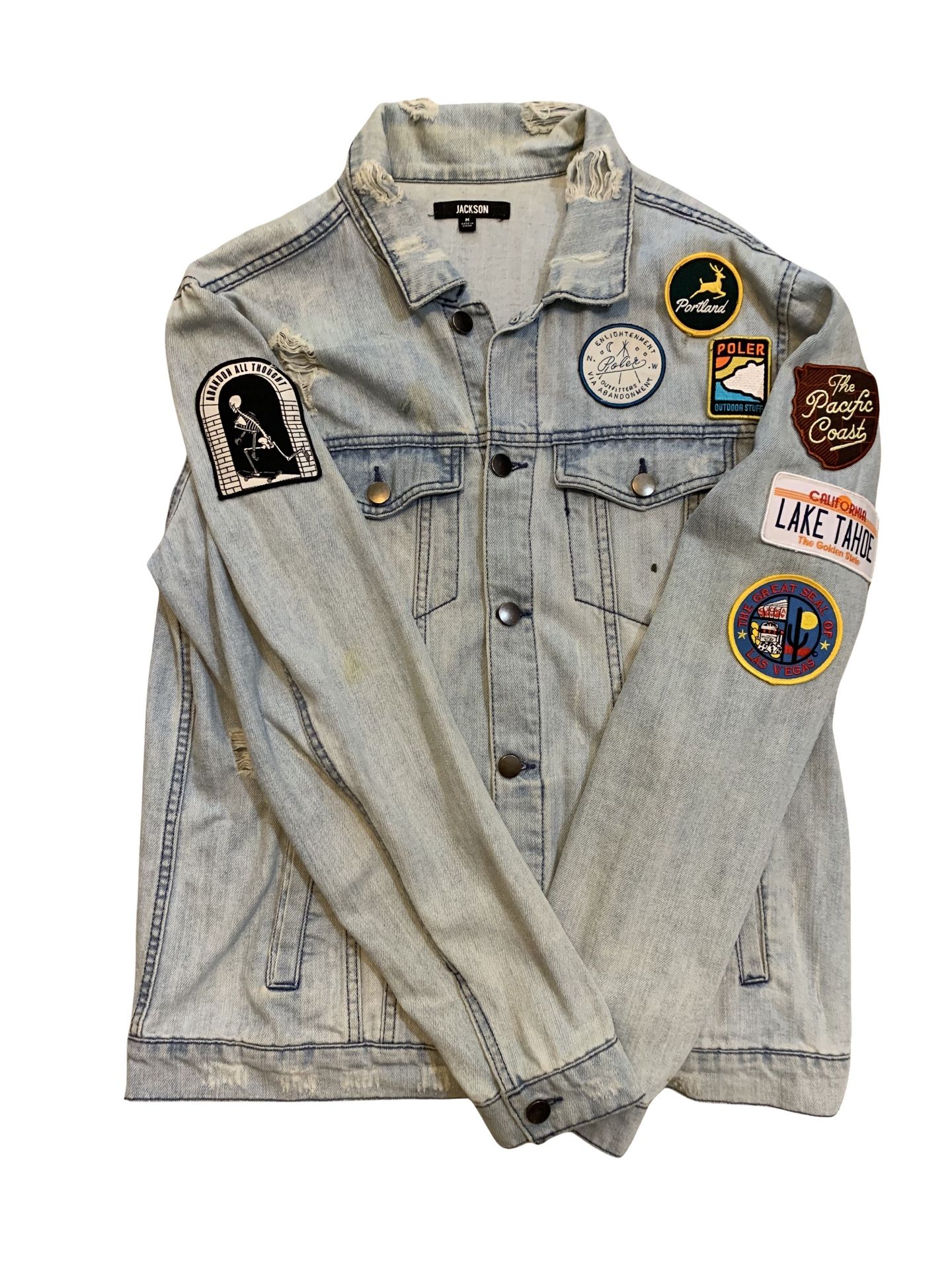 Patch Work Jean Jacket