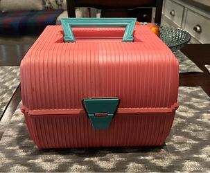 Vintage Pink With Teal Box