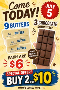 Butter/Chocolate Squishy