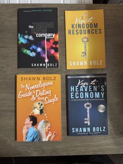 Christian/Prophetic Book Bundle – Shawn Bolz Lot (4 Titles)
