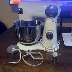 Cuisinart Precision Master 5.5qt Stand Mixer White