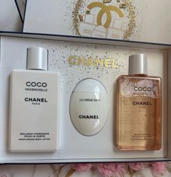 Chanel Women Gift Set Shower Gel Lotion hand cream new authentic