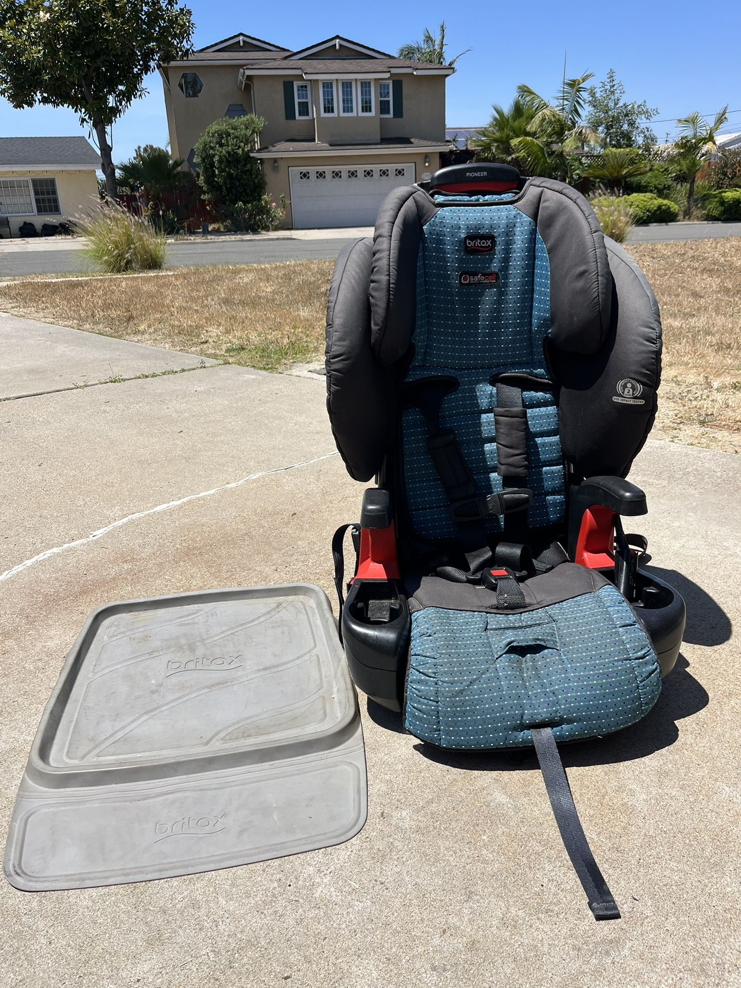 Britax Booster Seat & Mat