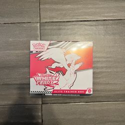 Pokemon Scarlet & Violet White Flare ETB (Damaged Seal)