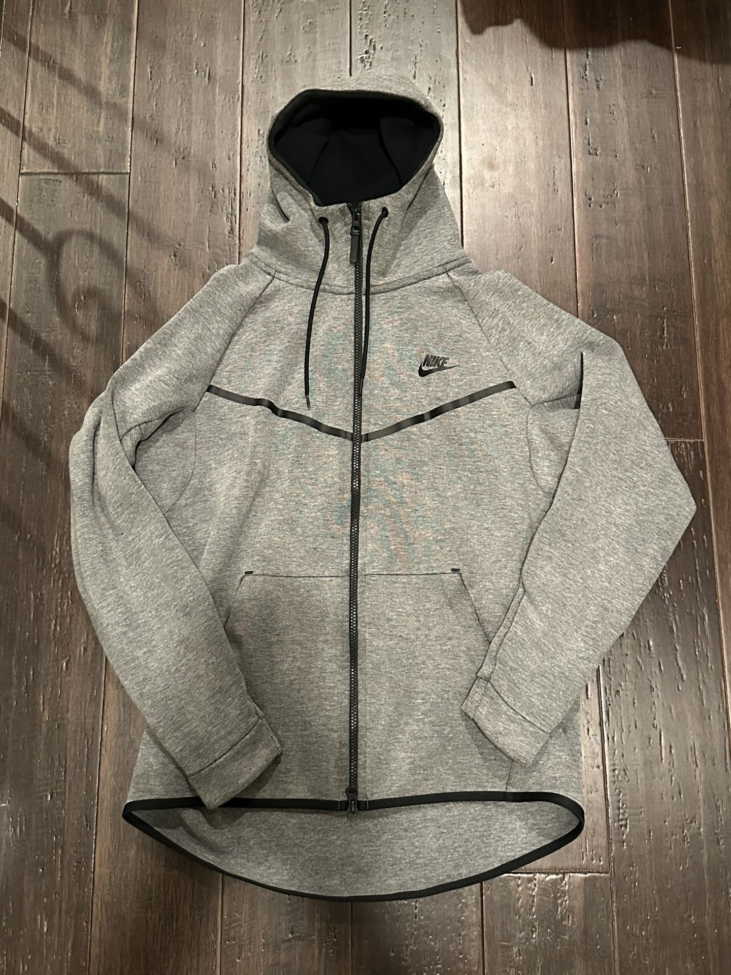 Nike Tech Fleece Jacket Hoodie grey
