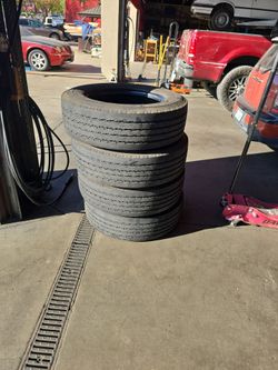(contact info removed)5 245/70r19.5 Goodyear g670