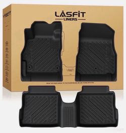 LASFIT Floor Mats for Nissan Versa 2020 - 2025 Custom 1st & 2nd Row Floor Liners