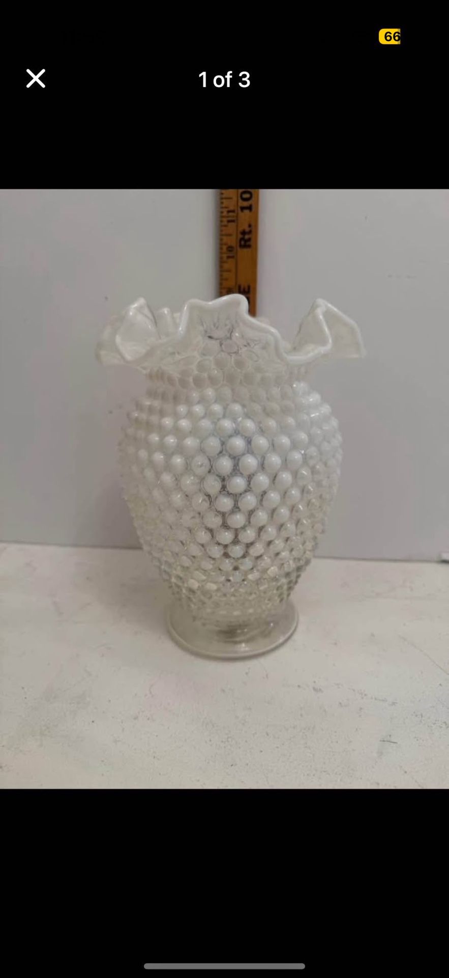 Hobnail Vase