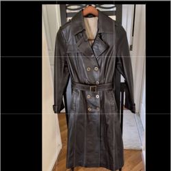 Genuine Leather Coat 