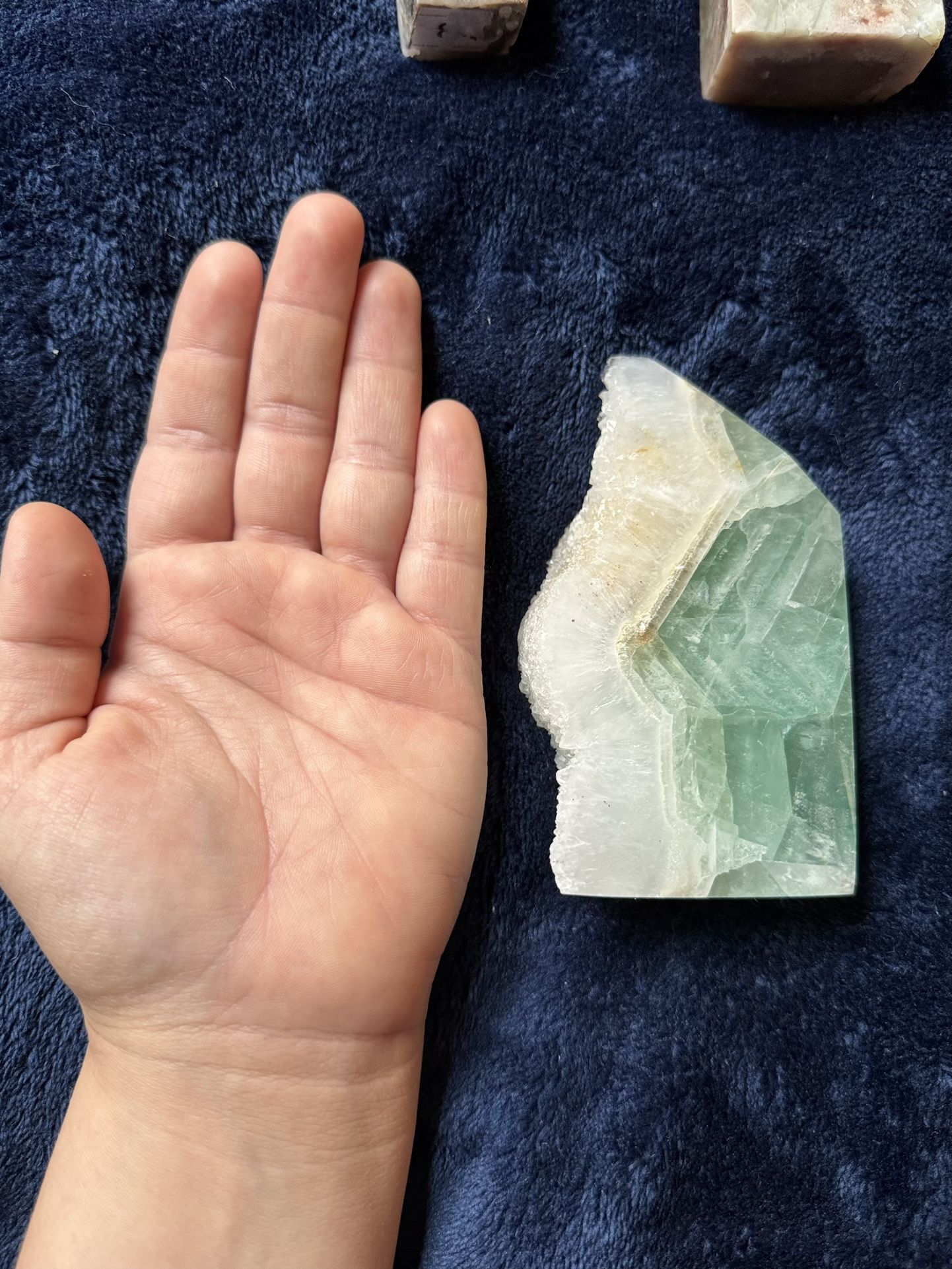 Druzy Green Crystal