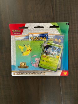 Pokemon 30th celebration tech sticker collection