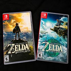 Zelda Switch Bundle — Breath of the Wild + Tears of the Kingdom