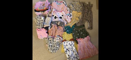 12–18 Baby Girl Clothing Lot 50 Pieces Some New Some Gently Used