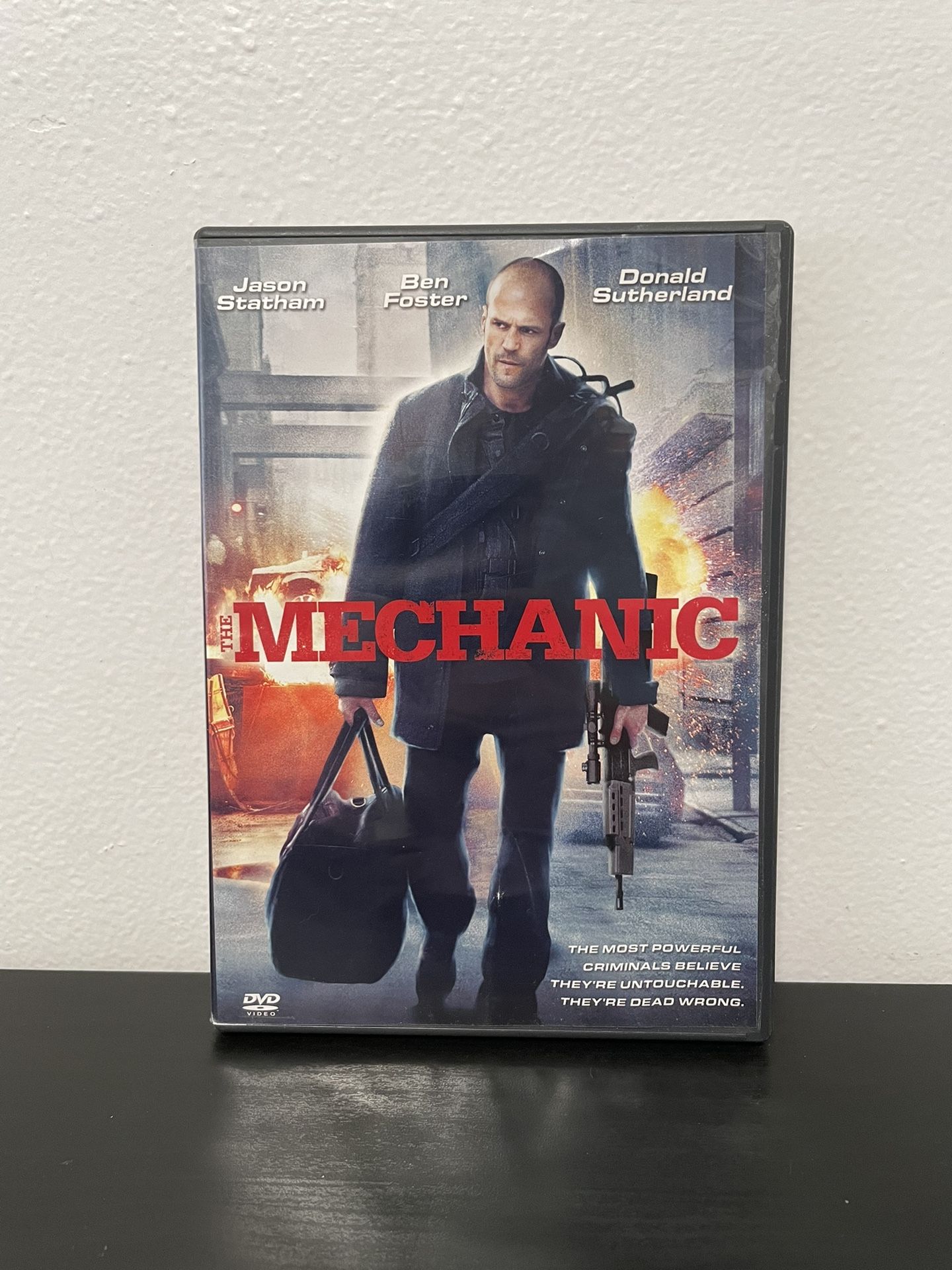 The Mechanic DVD Movie Jason Statham Donald Sutherland Action Sony 2011