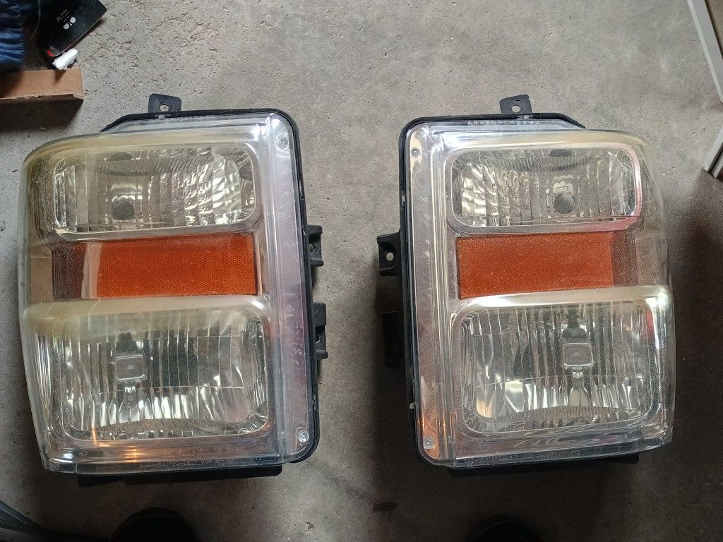 2008 F250 Headlights