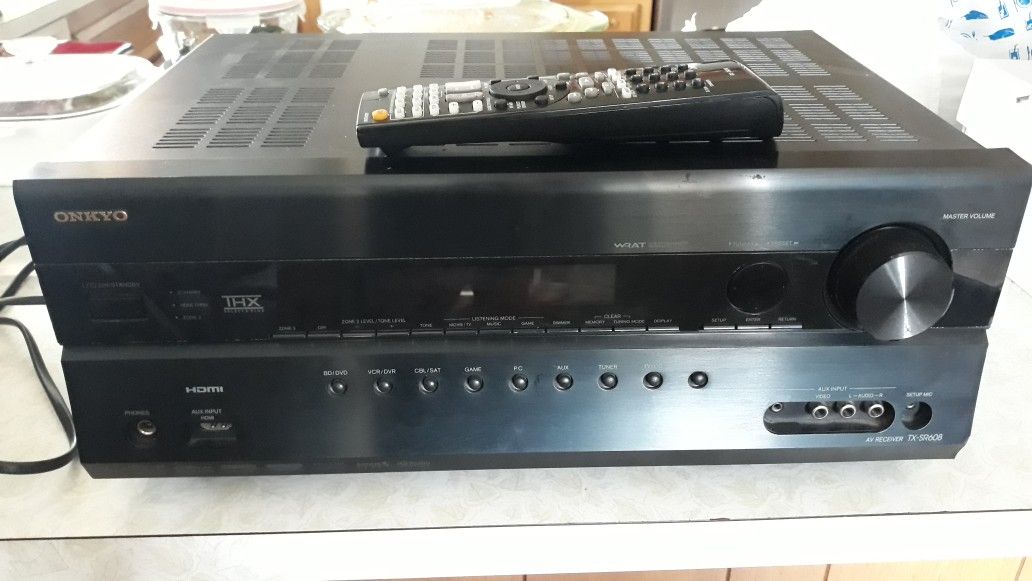 Onkyo Tx-sr608 7.2 HDMI reciever