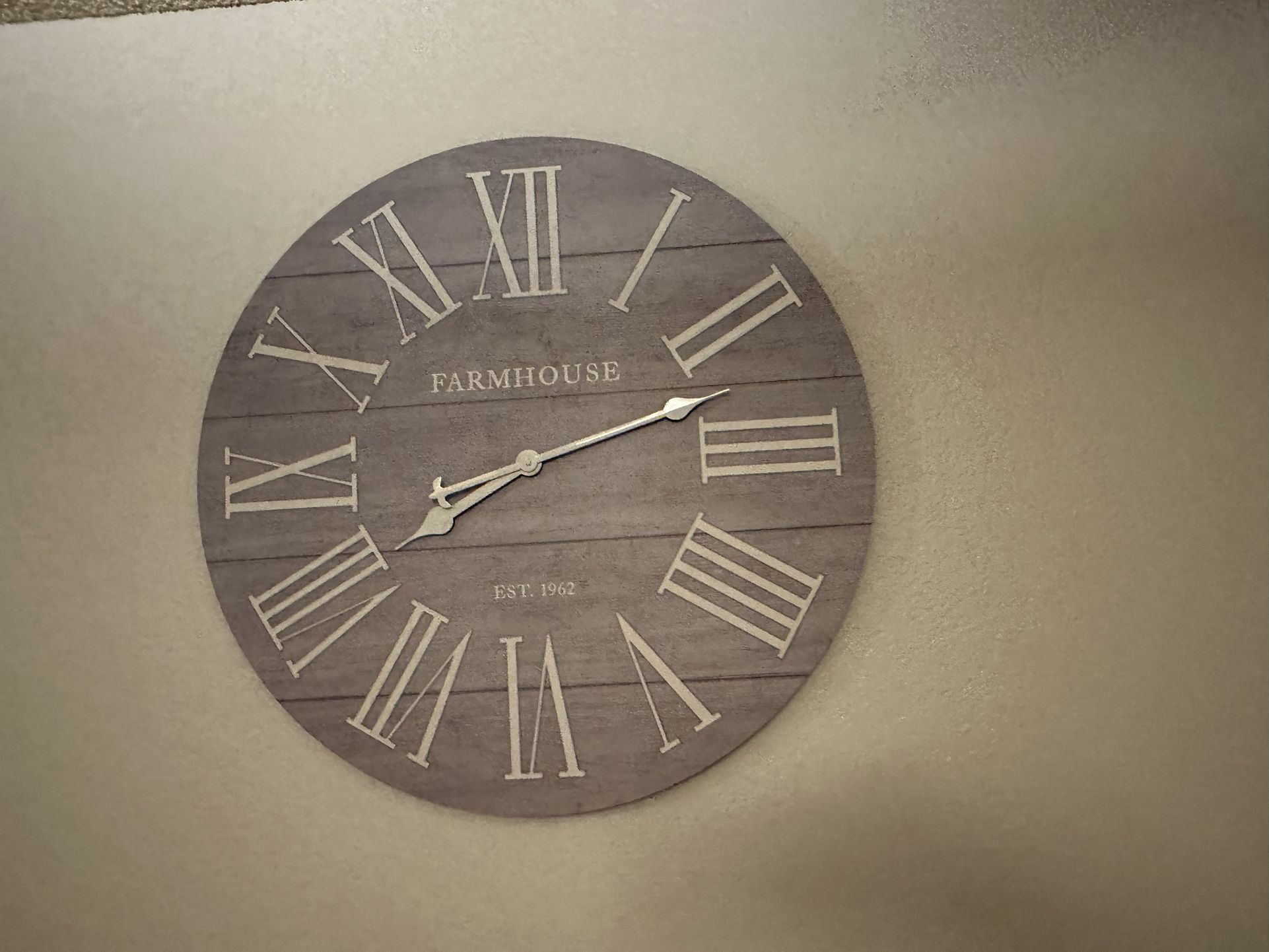 Farmhouse Clock