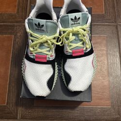 Adidas ZX4000 4D Printed Futurecraft White Grey Green US 9.5