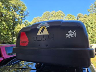 Thule Rooftop Cargo Box Black