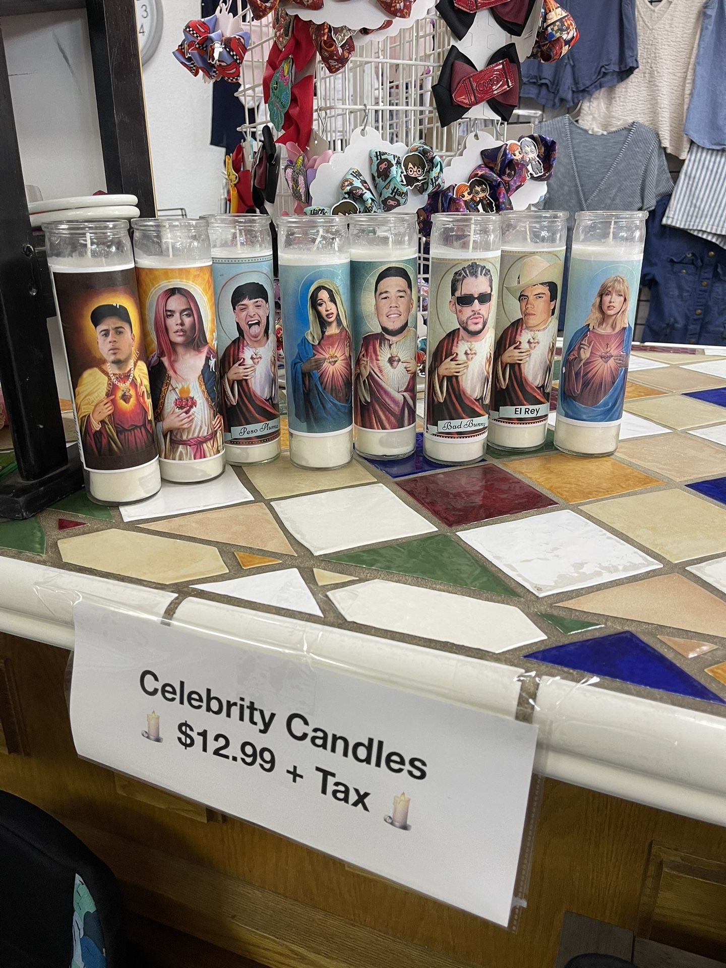 Celebrity candles 