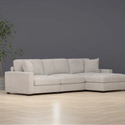 3pc Right Chaise Sofa & Chaise
