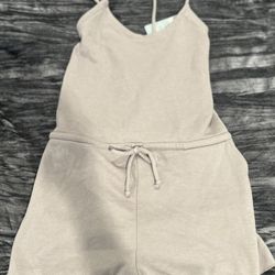 Chaser Grey Romper Size S