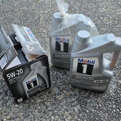 Mobile 1 Synthetic Oil 5w-20