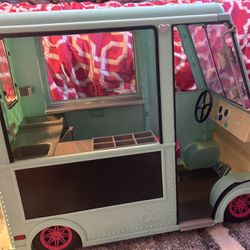 American Girl Doll Ice Cream Truck/ Food Truck