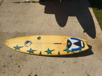 6'2 town and country surfboard