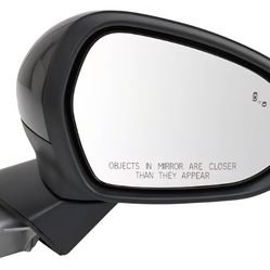 Right Mirror Passenger Side Compatible with 2021-2024 Kia K5 KI1321246