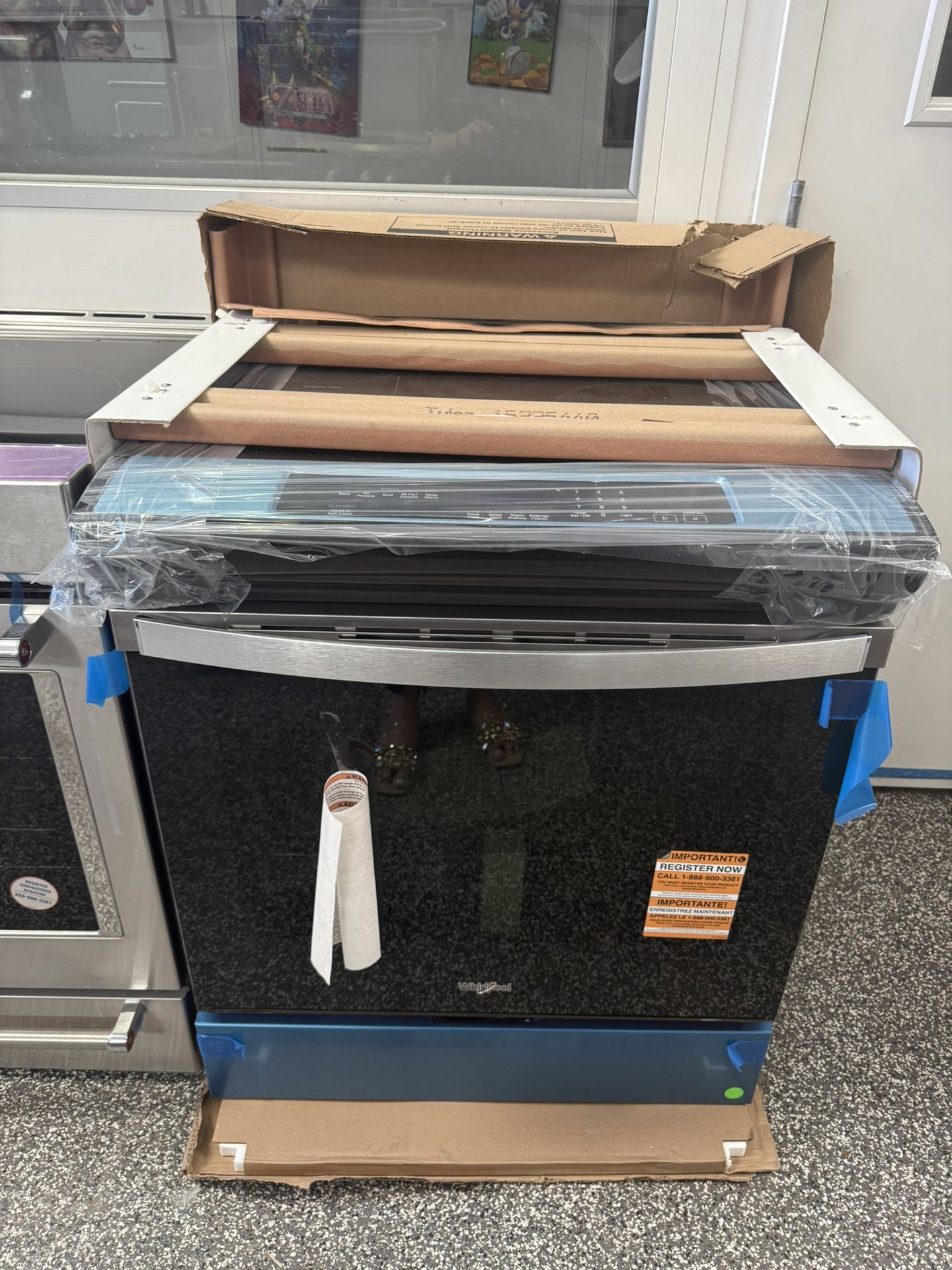 30inch Whirlpool Induction Stove