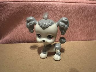 Grey Poodle Littlest Pet Shop Pet