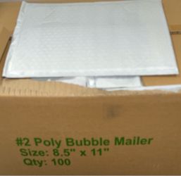 #2 Poly Bubble Mailer