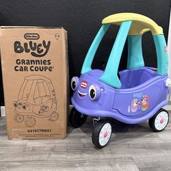 Bluey Grannies Car Coupe 