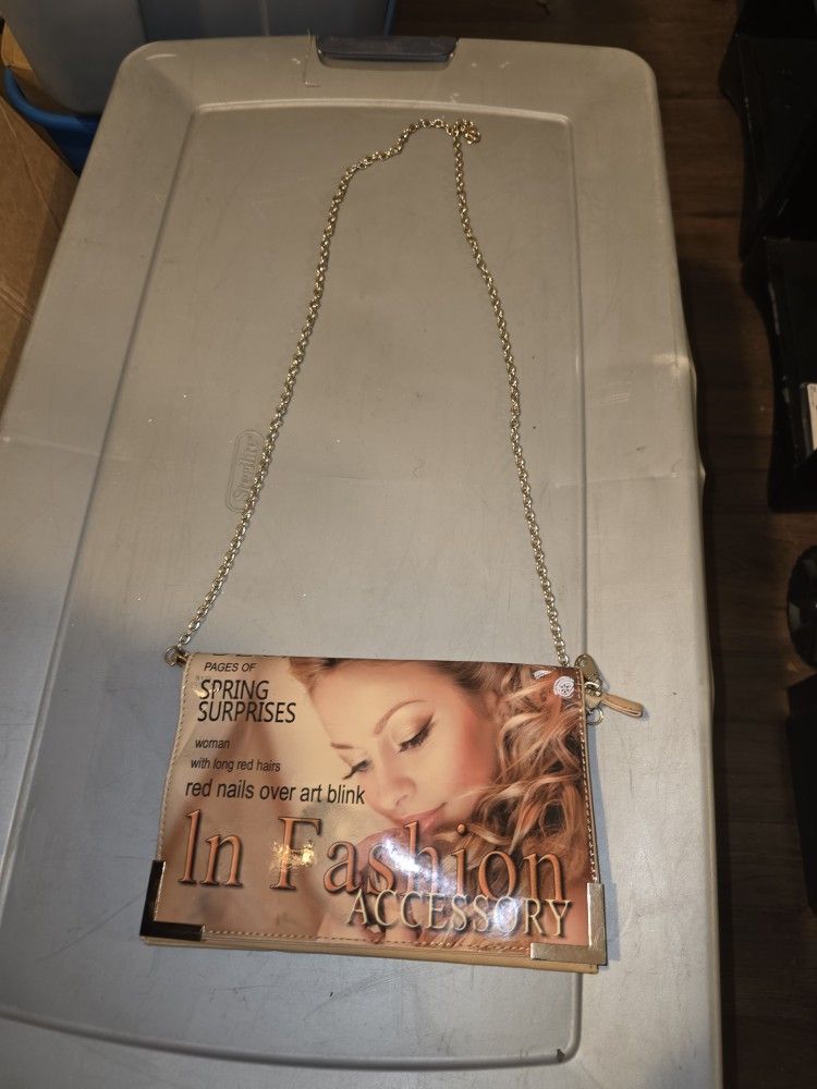 Magazine Covered Handbag