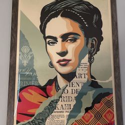 Obey  Frida Khalo Print 