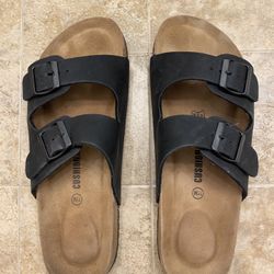 CUSHIONAIRE Sandals for Women Size 11