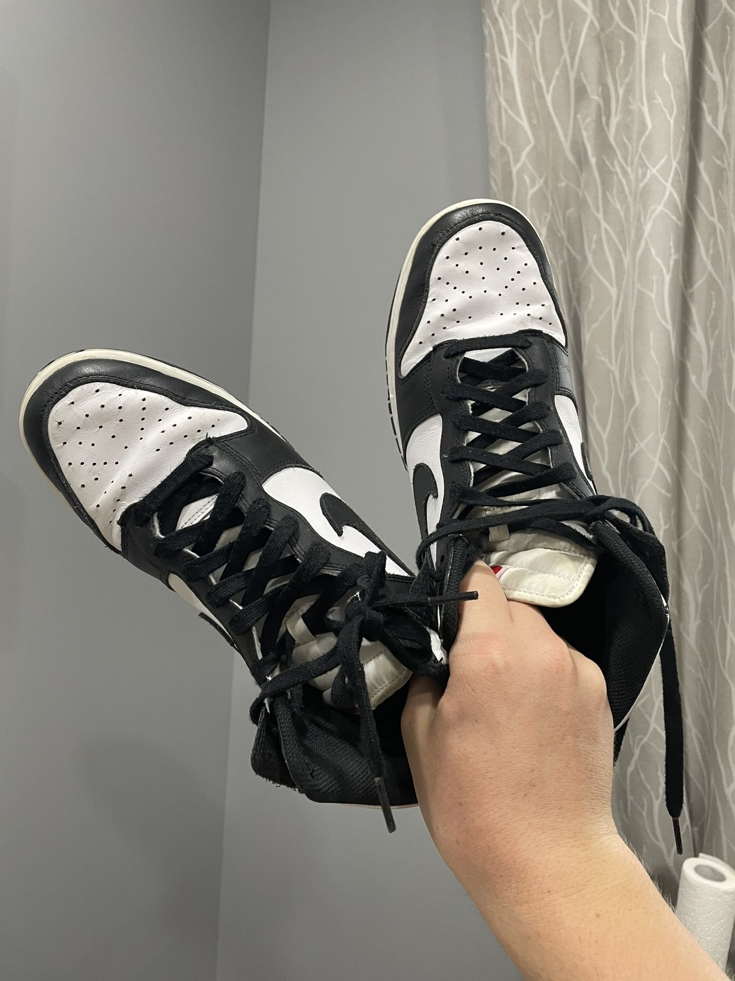 Black Nike Dunks High
